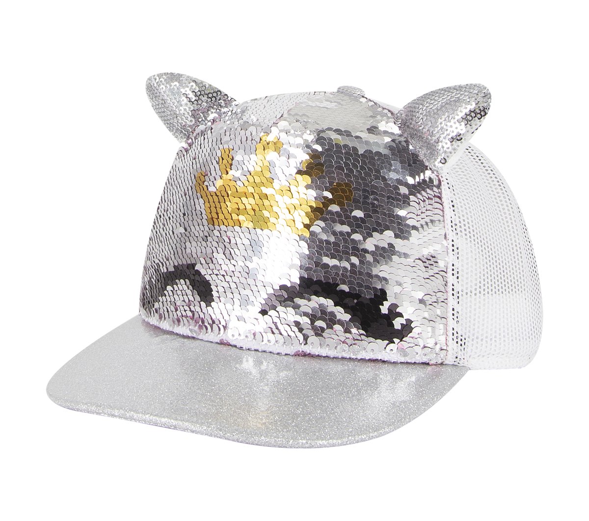 Caticorn Sequin Trucker Hat | Skechers Kids|Clothing