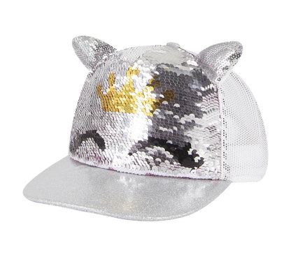 Caticorn Sequin Trucker Hat | Skechers Kids|Clothing