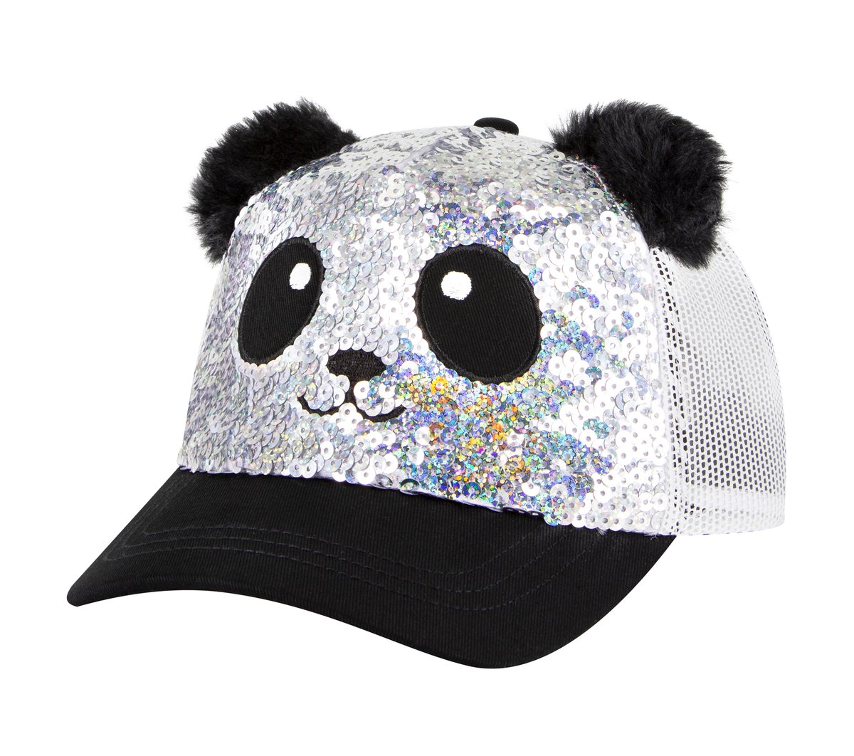 Sequin Panda Hat | Skechers Kids|Clothing