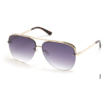 Semi-Rimless Metal Aviator | Skechers Clothing