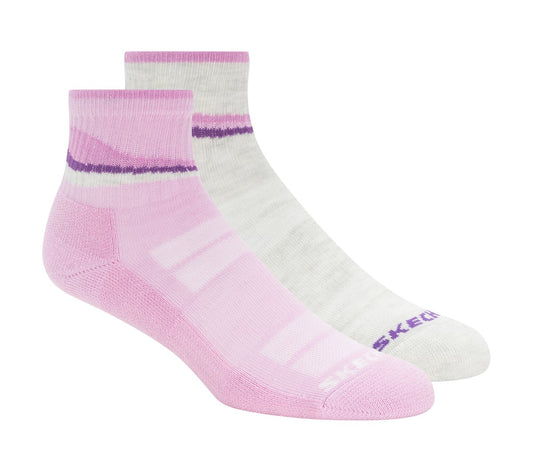 2 Pack Women's Trail Quarter Socks | Skechers Clothing