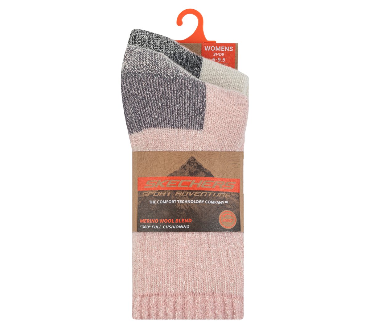 2 Pack Women's Crew Wool Socks | Skechers Clothing