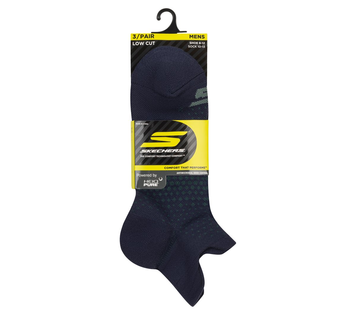 3 Pack Men's Low Cut Socks | Skechers Clothing