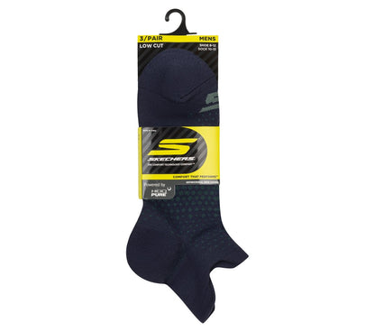 3 Pack Men's Low Cut Socks | Skechers Clothing