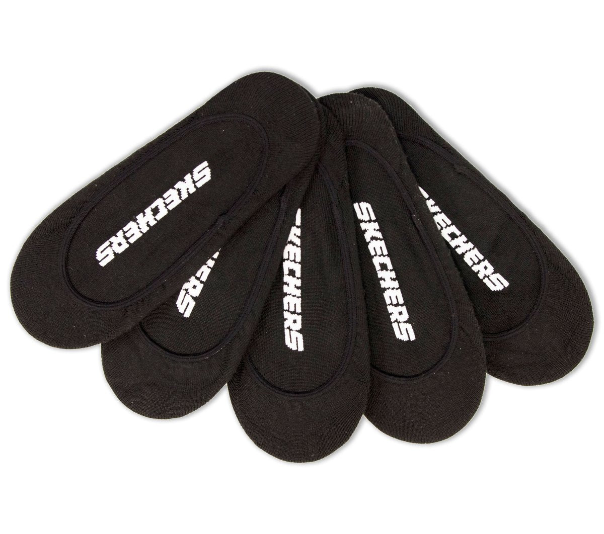 5 Pack Non Terry Solid Liner Socks | Skechers Clothing