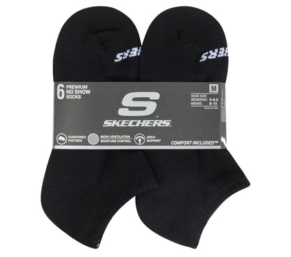 6 Pack Core Low Cut Medium Socks | Skechers Clothing