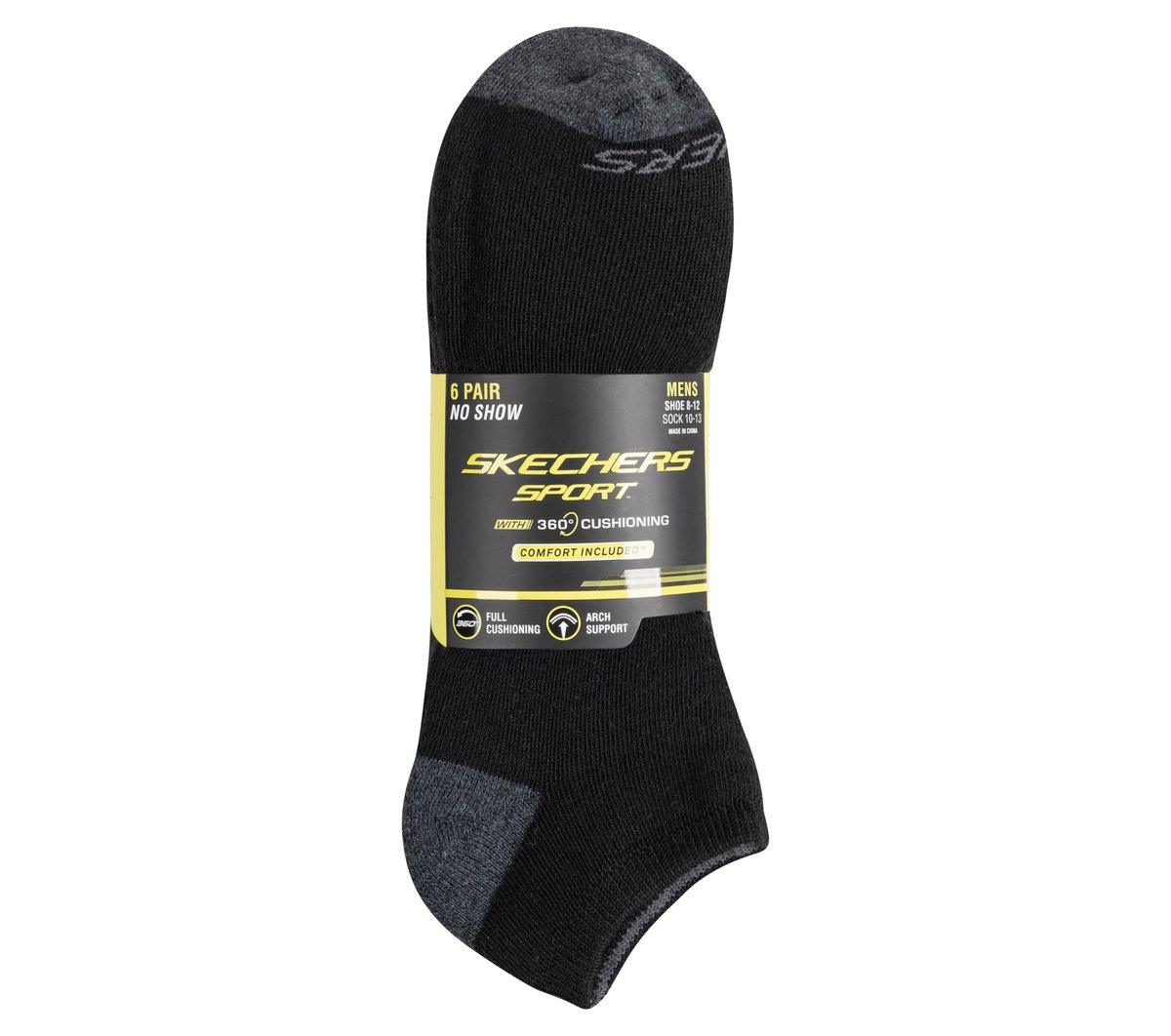 6 Pack Walking Low Cut Socks | Skechers Clothing