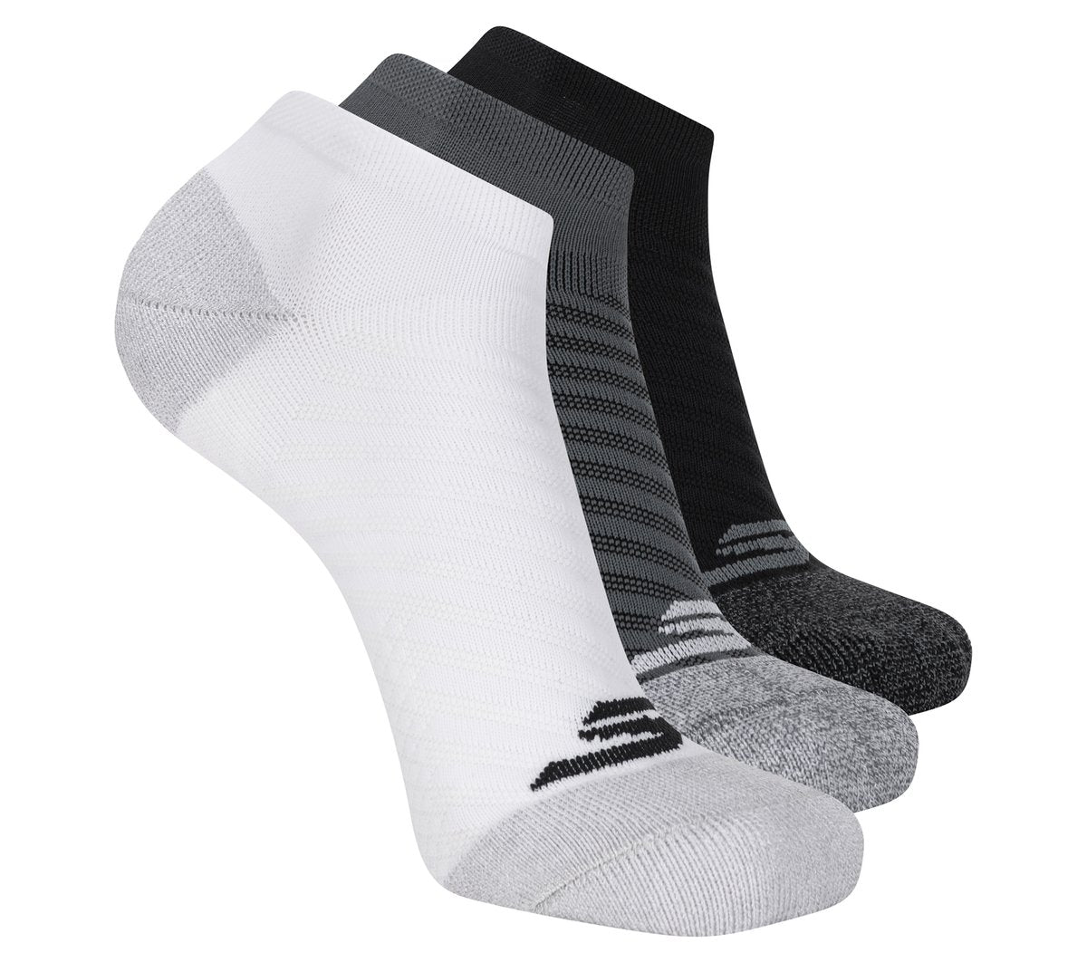 3 Pack Men's Terry Low Cut Socks | Skechers Clothing