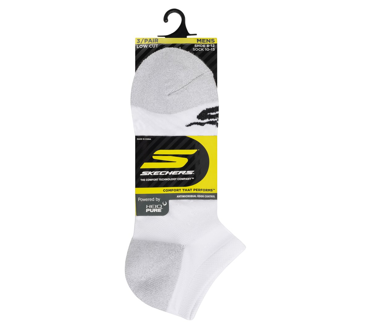 3 Pack Men's Terry Low Cut Socks | Skechers Clothing