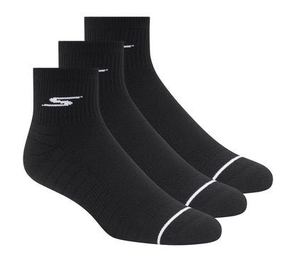 Quarter Premium Basic Socks - 3 Pack | Skechers Clothing