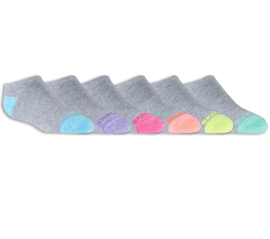 6 Pack Low Cut Walking Socks | Skechers Clothing