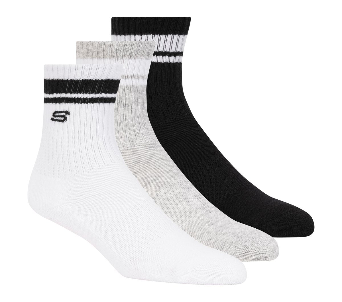 3 Pack Boys' Crew Socks | Skechers Clothing
