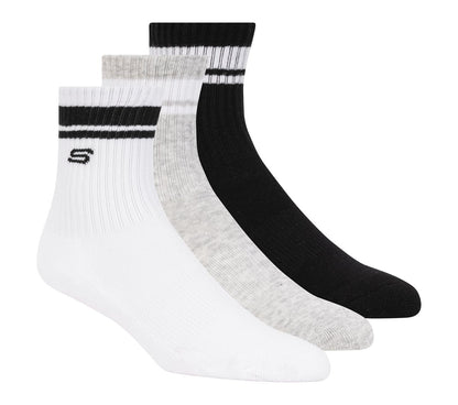 3 Pack Boys' Crew Socks | Skechers Clothing