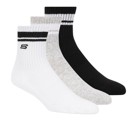 3 Pack Boys' Crew Socks | Skechers Clothing