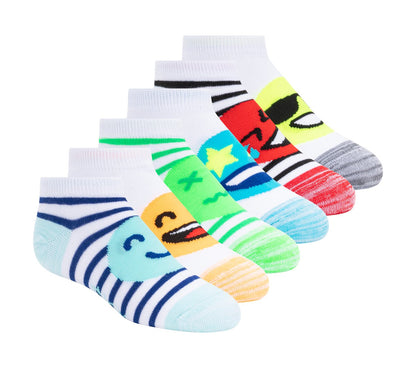 Lowcut Emoticon Socks - 6 Pack | Skechers Clothing