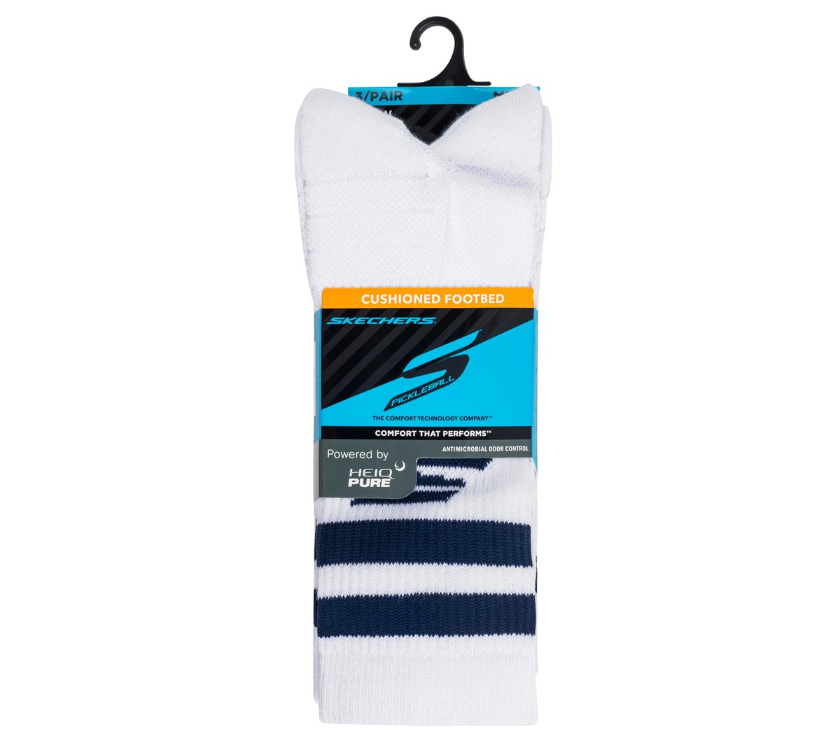 3 Pack Performance Pickleball Crew Socks | Skechers Clothing