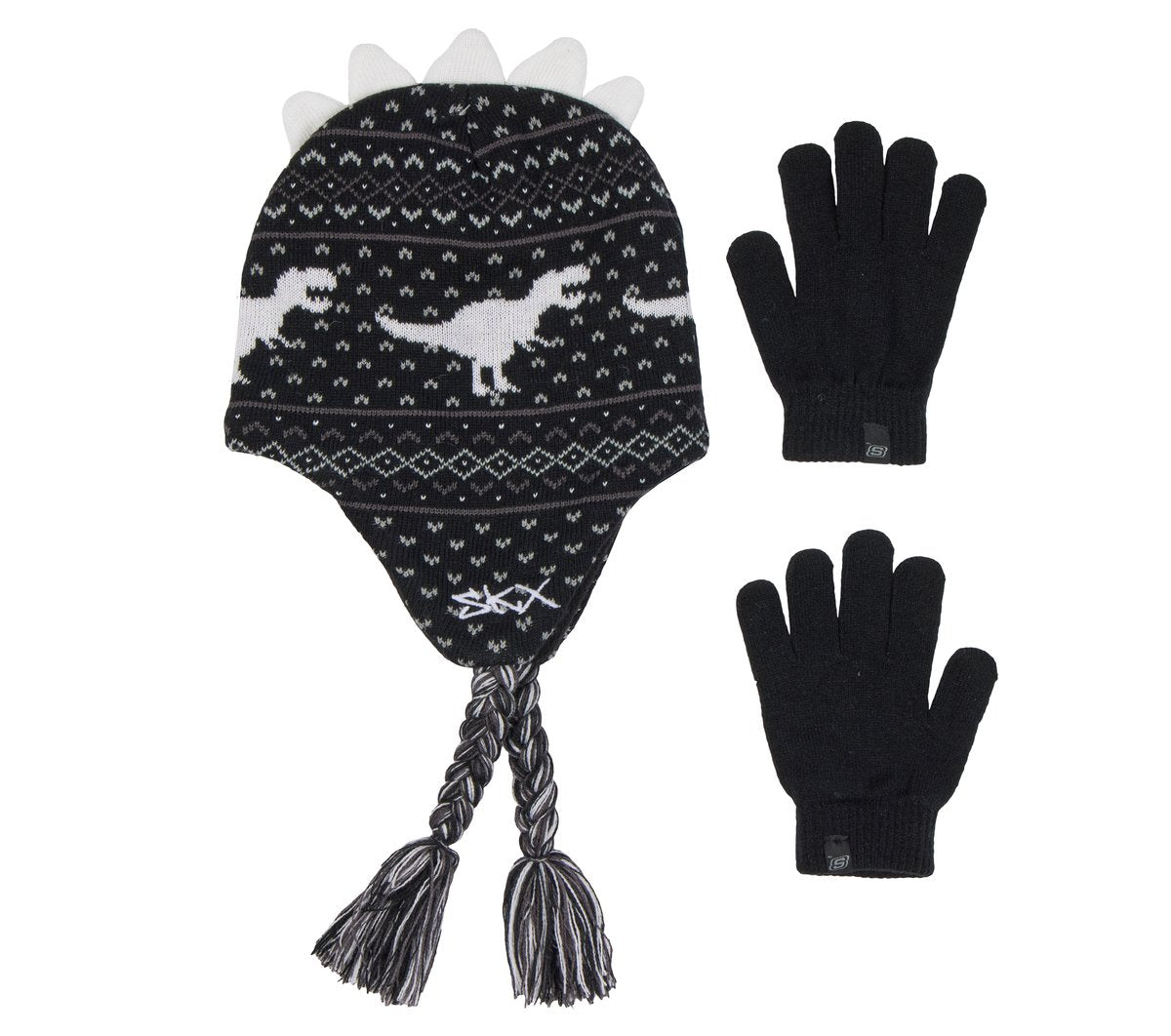 Glow In The Dark Dino Hat Set | Skechers Clothing