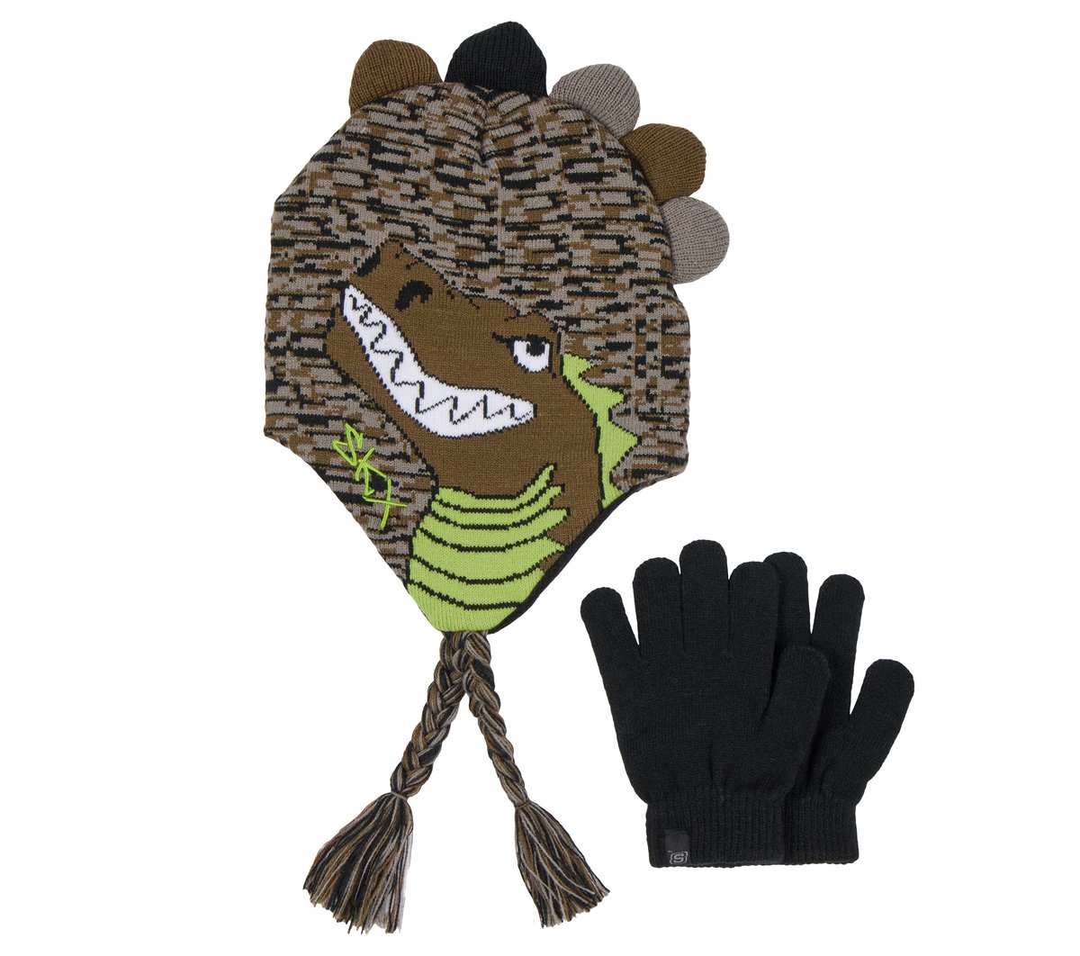 Camo Dino Hat and Glove Set | Skechers Clothing