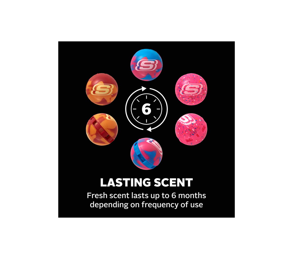 6 Pack SKX Sneaker Balls | Skechers Clothing