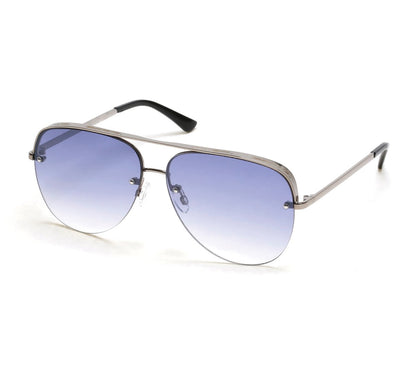 Semi-Rimless Metal Aviator | Skechers Clothing