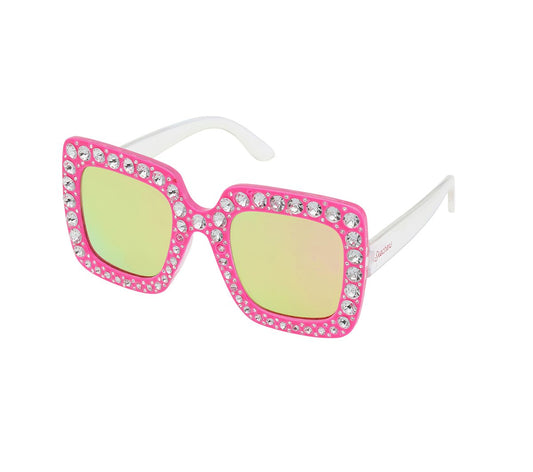 Square Rhinestone Sunglasses | Skechers Clothing