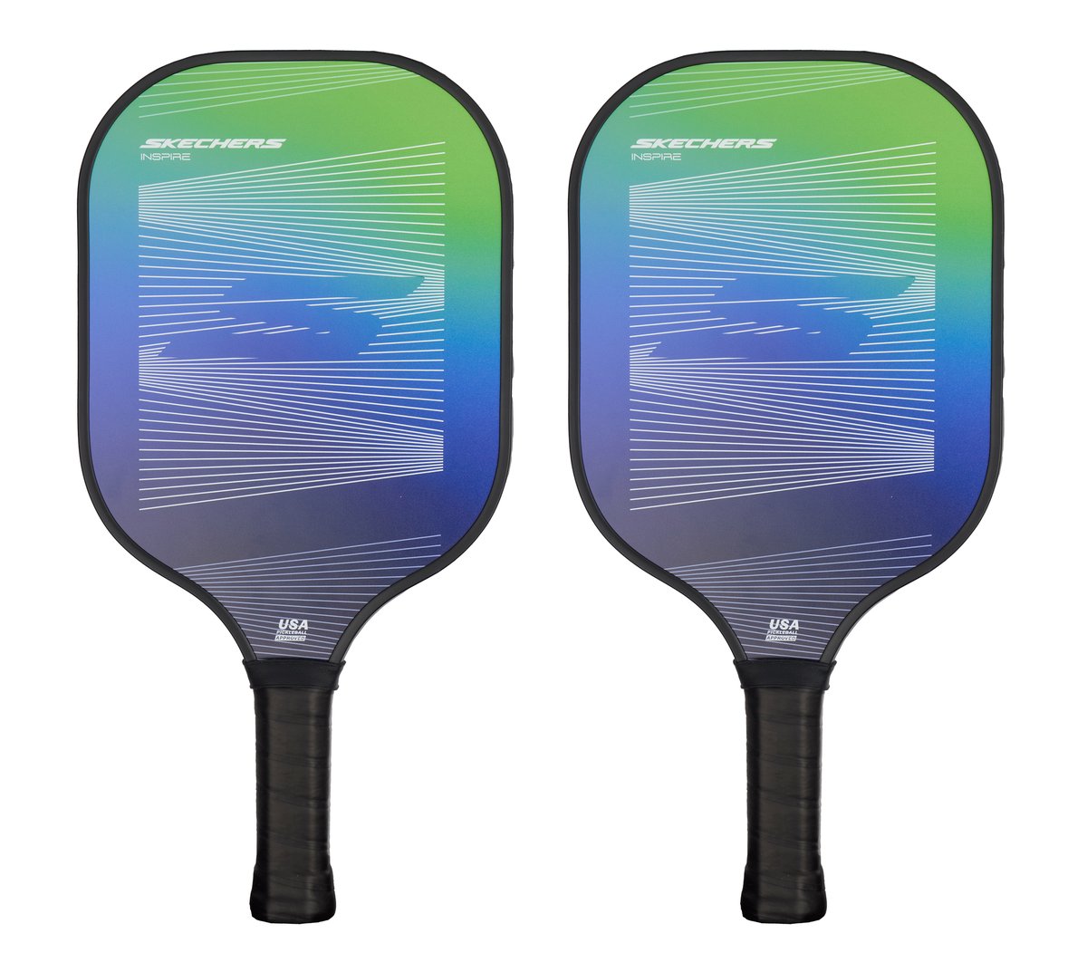 Pickleball Inspire 12mm Paddle - Blue Green | Skechers Clothing