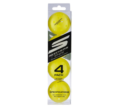 4 Pack Pickleball Sphere Balls | Skechers Clothing