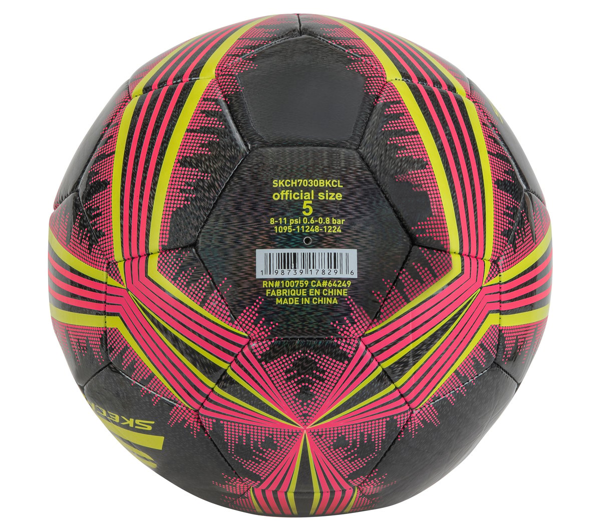Hex Multi Mini Stripe Size 5 Soccer Ball | Skechers Clothing