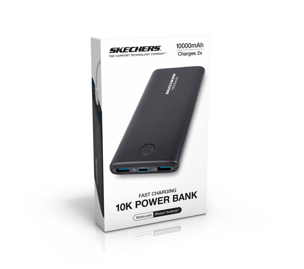 10k 20W USB-C Portable Power Bank Charger | Skechers Clothing