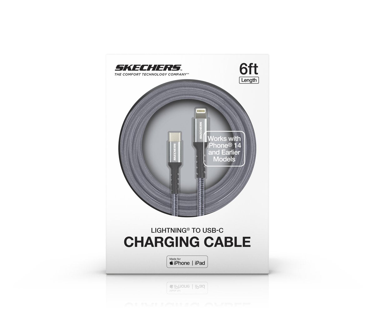 Lightning to USB-C Charging Cable | Skechers Clothing