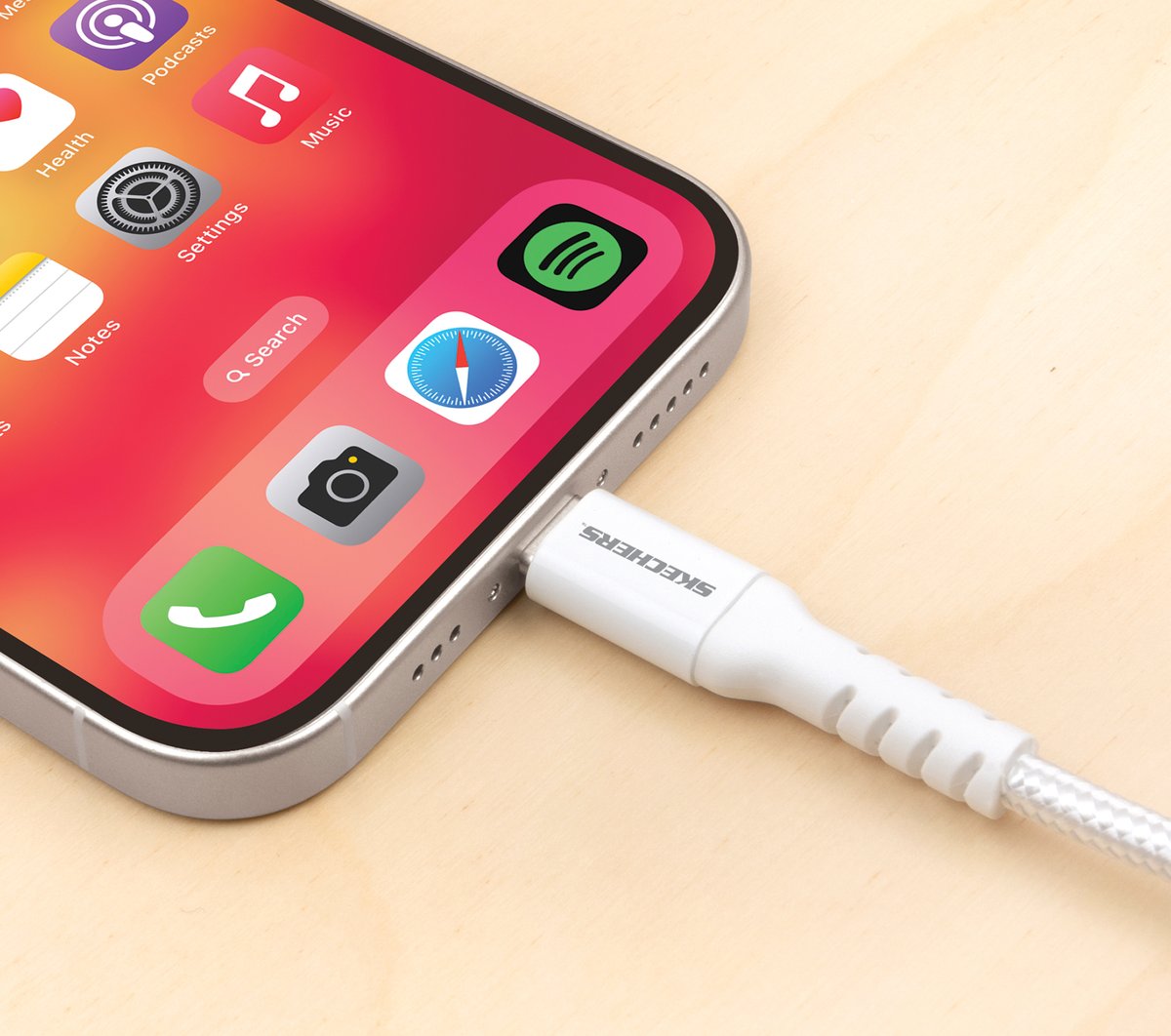 Lightning to USB-C Charging Cable | Skechers Clothing