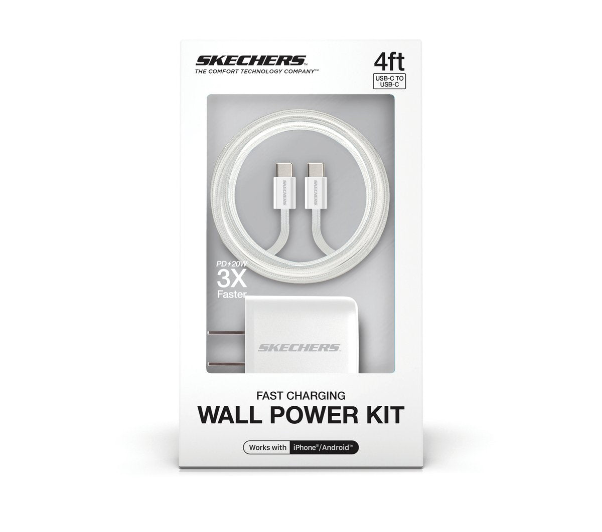 20W USB-C Wall Charging Kit | Skechers Clothing