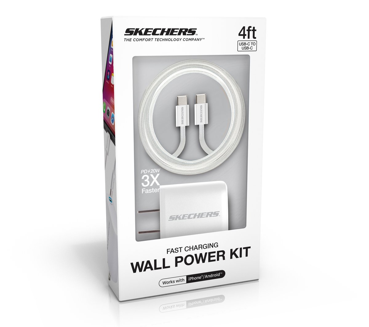 20W USB-C Wall Charging Kit | Skechers Clothing